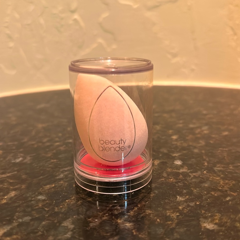 Beautyblender cosmetic sponge from beautyblender. New and in sealed container.